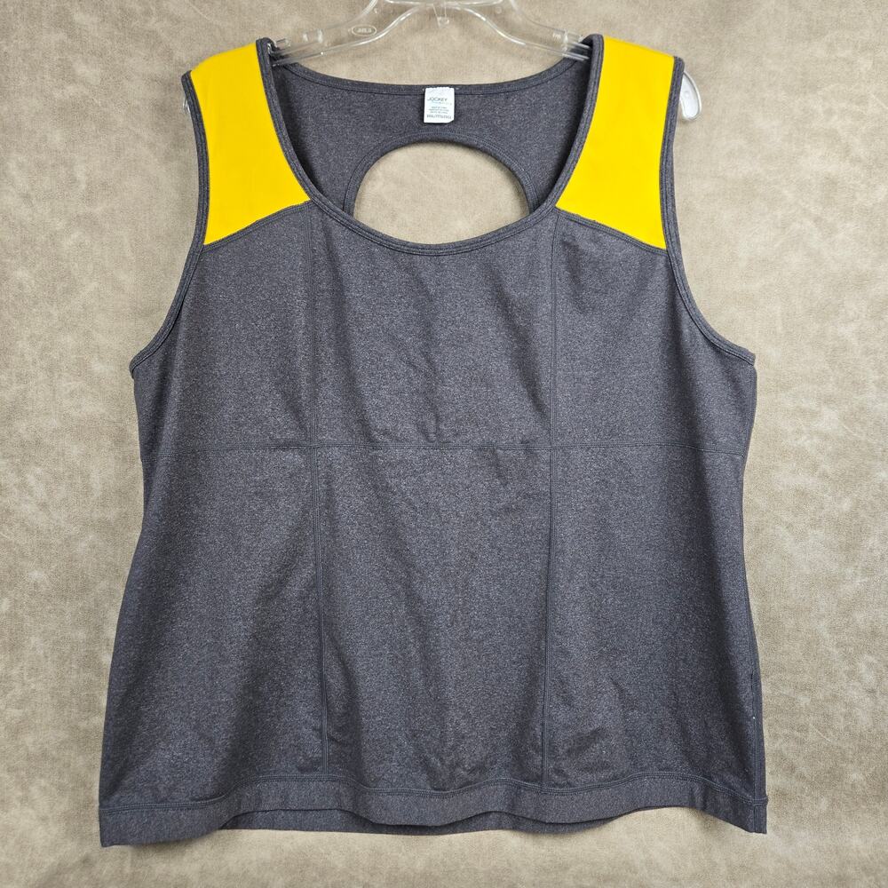 Jockey Activewear Top XXXL 3X Person to Person Athleisure